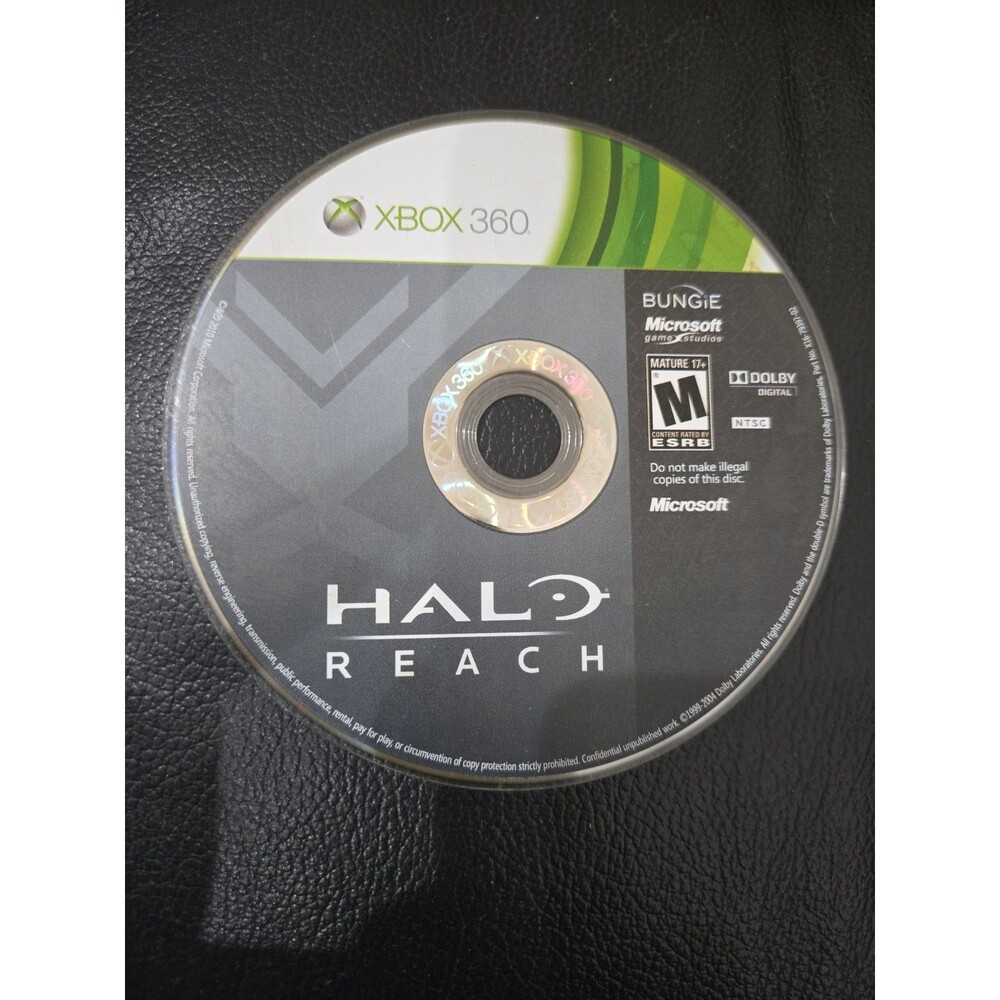Halo: Reach (Xbox 360) Disc Only Tested And Works